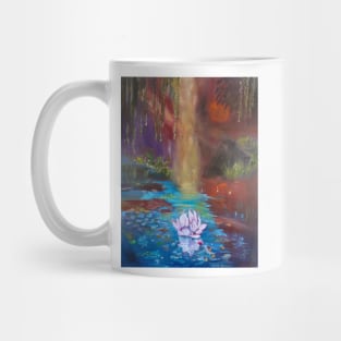 Monet's Sunlit Pond Mug